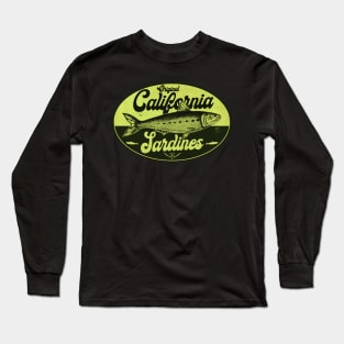 Green California Sardines Long Sleeve T-Shirt